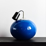 HANGING LAMP IN BLUE GLASS